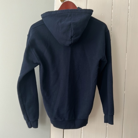 Gildan Navy Hoodie - Picture 3 of 3